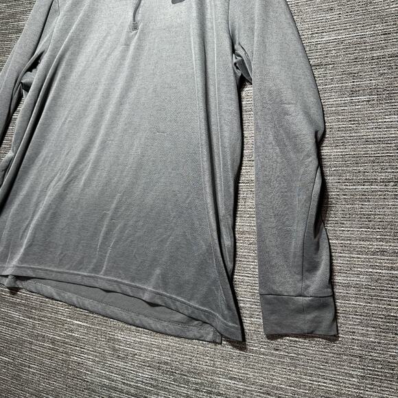 Nike 1/4 Zip Sweatshirt Men's XL Gray Pullover Long Sleeve Standard Fit - Picture 7 of 15